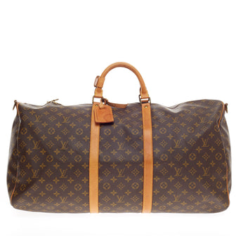 Louis Vuitton Keepall Bandouliere Monogram Canvas 60