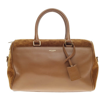 Saint Laurent / Yves Saint Laurent Classic Duffle Suede and Leather 6