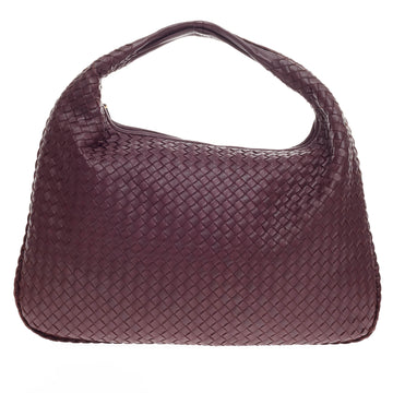 Bottega Veneta Veneta Hobo Intrecciato Nappa Medium