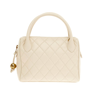 Chanel Convertible Satchel Quilted Leather 