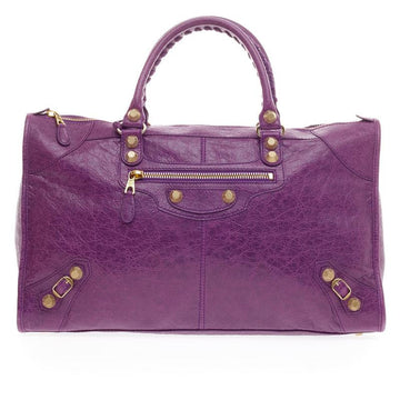 Balenciaga Work Giant Studs Leather 