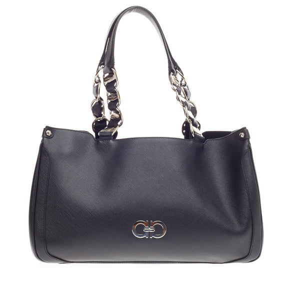 Salvatore Ferragamo Nicoletta Bag Saffiano Leather 2086 Salvatore Ferragamo Nicoletta Bag Saffiano Leather 2086