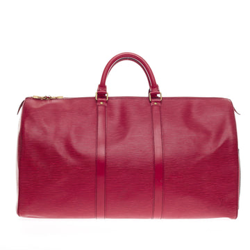 Louis Vuitton Keepall Epi Leather 50