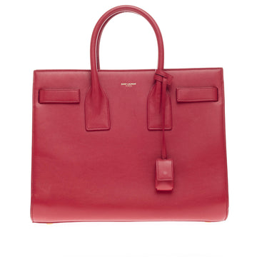 Saint Laurent Sac De Jour Tote Leather Small