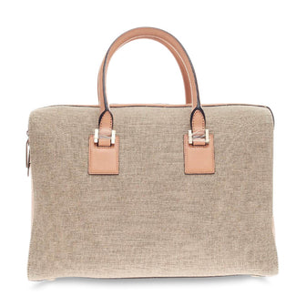 Victoria Beckham East West Victoria Tote Leather and Canvas 