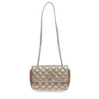 Chanel Lady Pearly Flap Bag Quilted Calfskin Mini