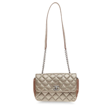 Chanel Lady Pearly Flap Bag Quilted Calfskin Mini
