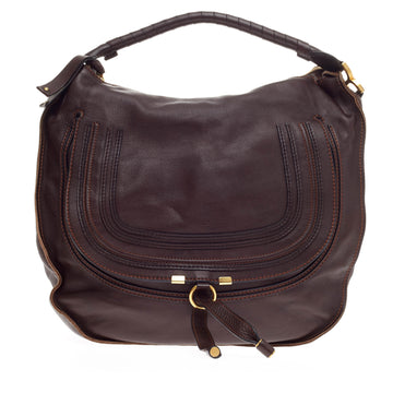 Chloe Marcie Hobo Leather Large