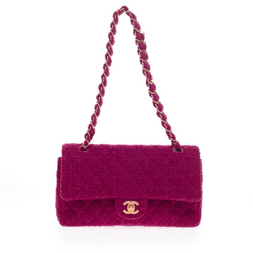 Chanel Classic Double Flap Tweed Medium