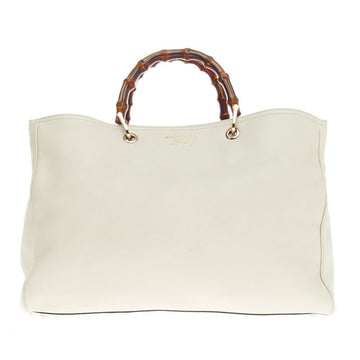 Gucci Bamboo Shopper Tote Leather Large