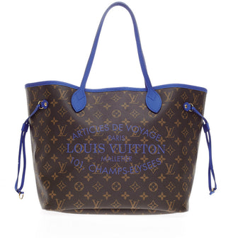 Louis Vuitton Neverfull Limited Edition Ikat Monogram Canvas MM