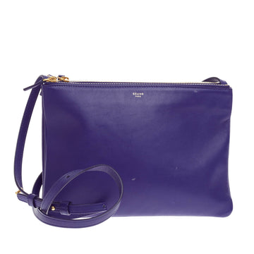 Celine Trio Crossbody Leather Large