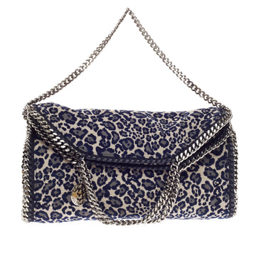Stella McCartney Falabella Fold Over Printed Chenille 