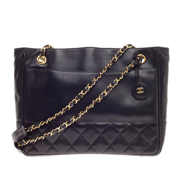 Chanel Vintage Shopping Tote Lambskin Medium