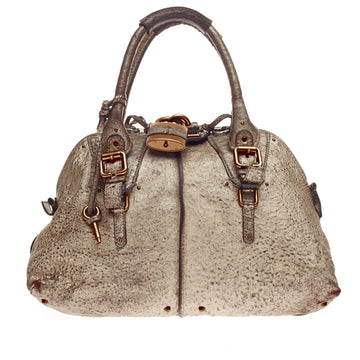 Chloe Paddington Dome Bag Leather Large