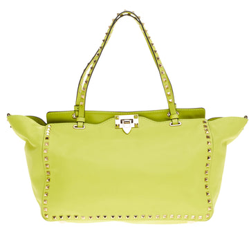 Valentino Rockstud Soft Tote Leather Medium