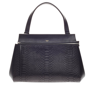 Celine Edge Bag Python Medium