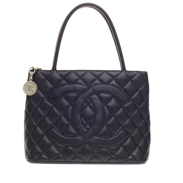 Chanel Medallion Tote Caviar