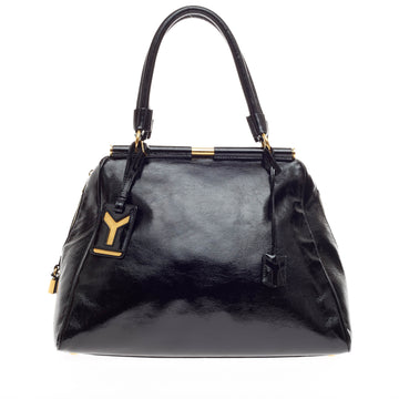 Saint Laurent Majorelle Shoulder Bag Patent Medium