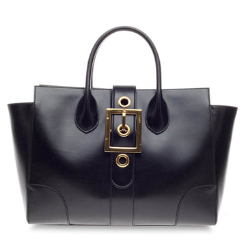 Gucci Lady Buckle Top Handle Leather