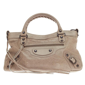 Balenciaga First Classic Studs Leather 