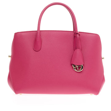 Christian Dior Bar Bag Leather Medium