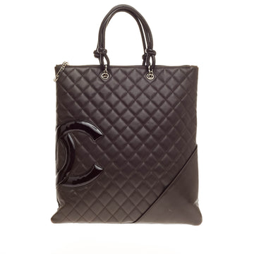 Chanel Cambon Flat Tote Calfskin
