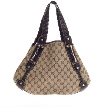 Gucci Pelham Shoulder Bag GG Canvas Small