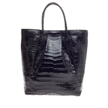 Nancy Gonzalez Tote Crocodile Tall