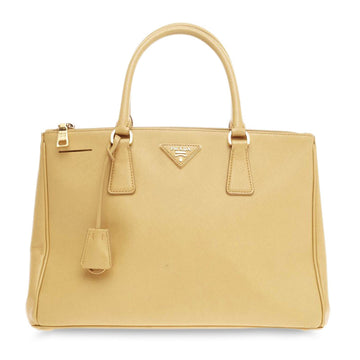 Prada Double Zip Lux Tote Saffiano Leather Medium