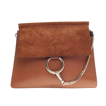 Chloe Faye Shoulder Bag Leather