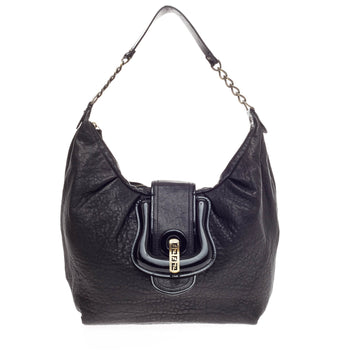 Fendi B. Hobo Leather -
