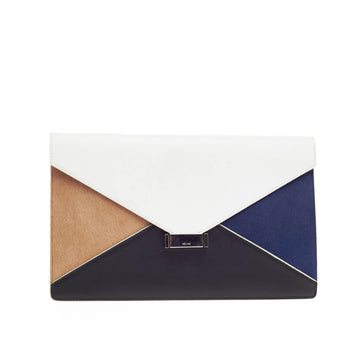Celine Diamond Clutch Pony Hair and Leather Medium