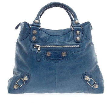 Balenciaga Brief Giant Studs Leather