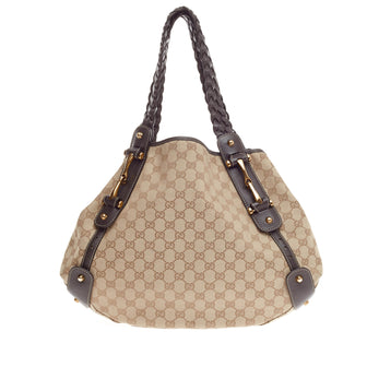 Gucci Pelham Shoulder Bag GG Canvas Medium