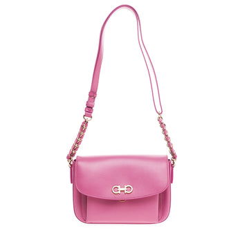 Salvatore Ferragamo Sandrine Shoulder Bag Saffiano Leather -