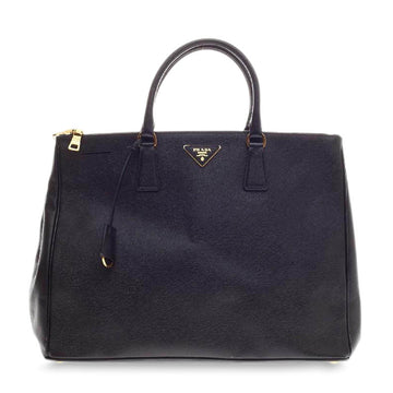 Prada Double Zip Lux Tote Saffiano Leather Large