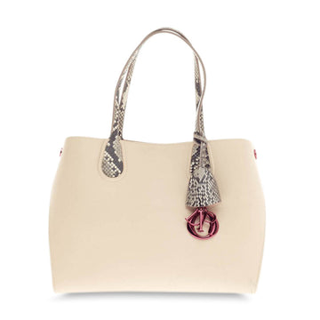 Christian Dior Addict Shopping Tote Leather and Python Small