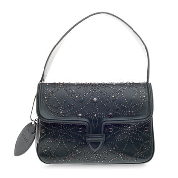 Alaia Symmetrical Flap Bag Studded Leather