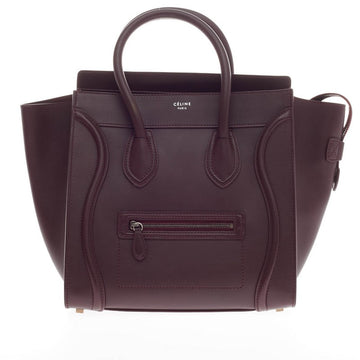 Celine Luggage Smooth Leather Mini