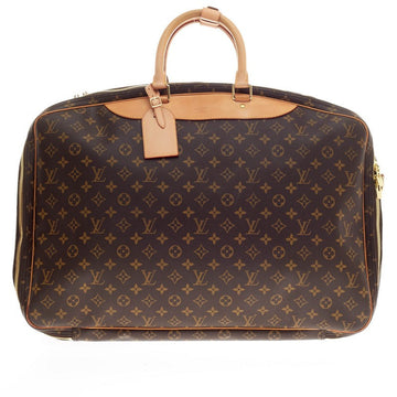 Louis Vuitton Alize Travel Bag Monogram Canvas 2 Poches