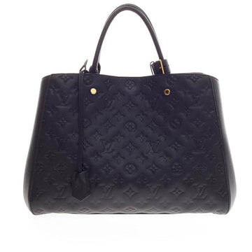 Louis Vuitton Montaigne Monogram Empreinte Leather GM