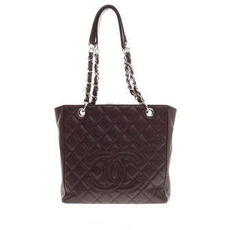 Chanel Petite Shopping Tote Caviar