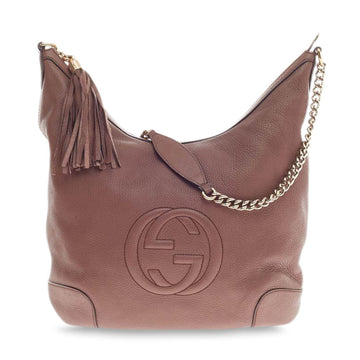 Gucci Soho Hobo Chain Strap Leather Medium