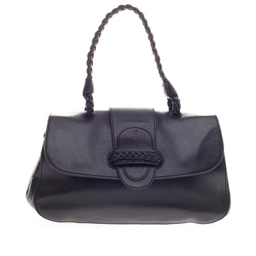 Valentino Histoire Convertible Top Handle Bag Leather -