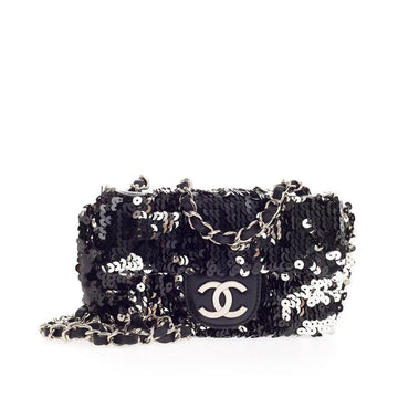 Chanel Flap Bag Sequin Mini