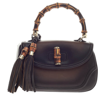 Gucci New Bamboo 1921 Top Handle Leather Medium