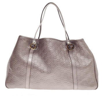 Gucci Gucci Twins Tote Guccissima Leather Large