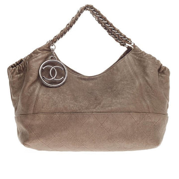 Chanel Coco Cabas Quilted Leather Large