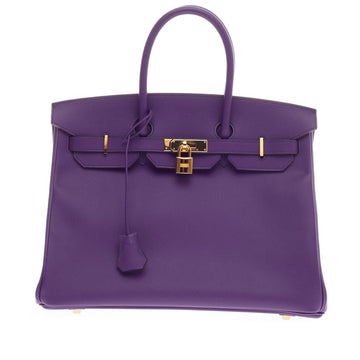 Hermes Birkin Crocus Epsom with Gold Hardware 35